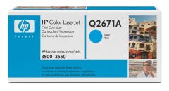 HP Q2671A картридж голубой для HP Color LaserJet 3500, 3500N, 3550, 3550N