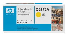 HP Q2672A картридж желтый для HP Color LaserJet 3500, 3500N, 3550, 3550N
